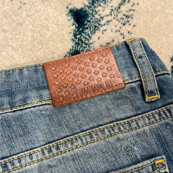 Custom made one of a kind bandana patchwork quilted jeans size 2 embroidered FP - Picture 6 of 8